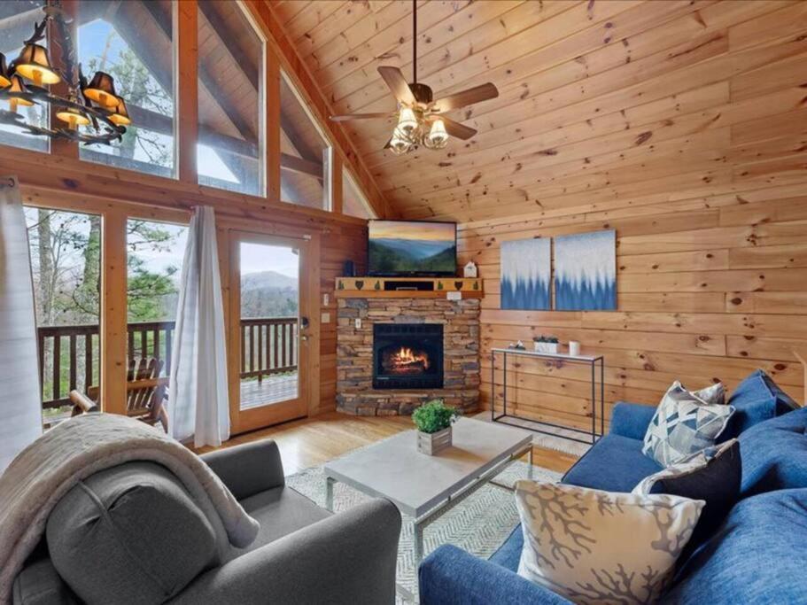 Breathtaking Views Of The Smokies, 3 Mins To Gatlinburg Villa Dış mekan fotoğraf